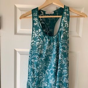 Rebecca Beeson floral print sleeveless top